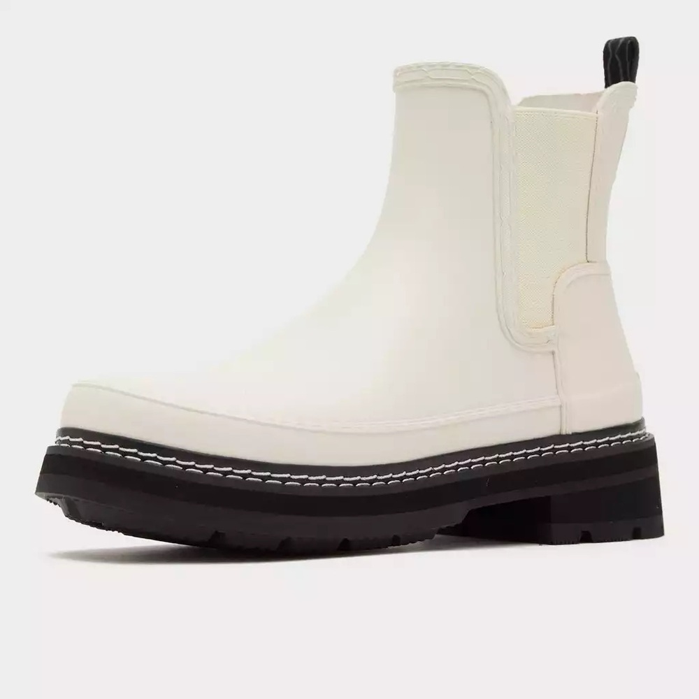 Hunter White Refined Chelsea Boots NWOT Sz W9